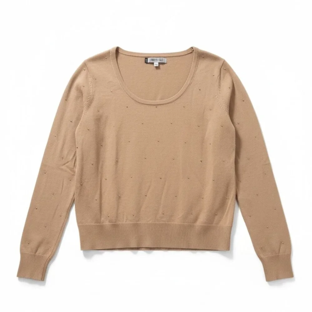 Jennifer Lopez beige sweater - Picture 1 of 3